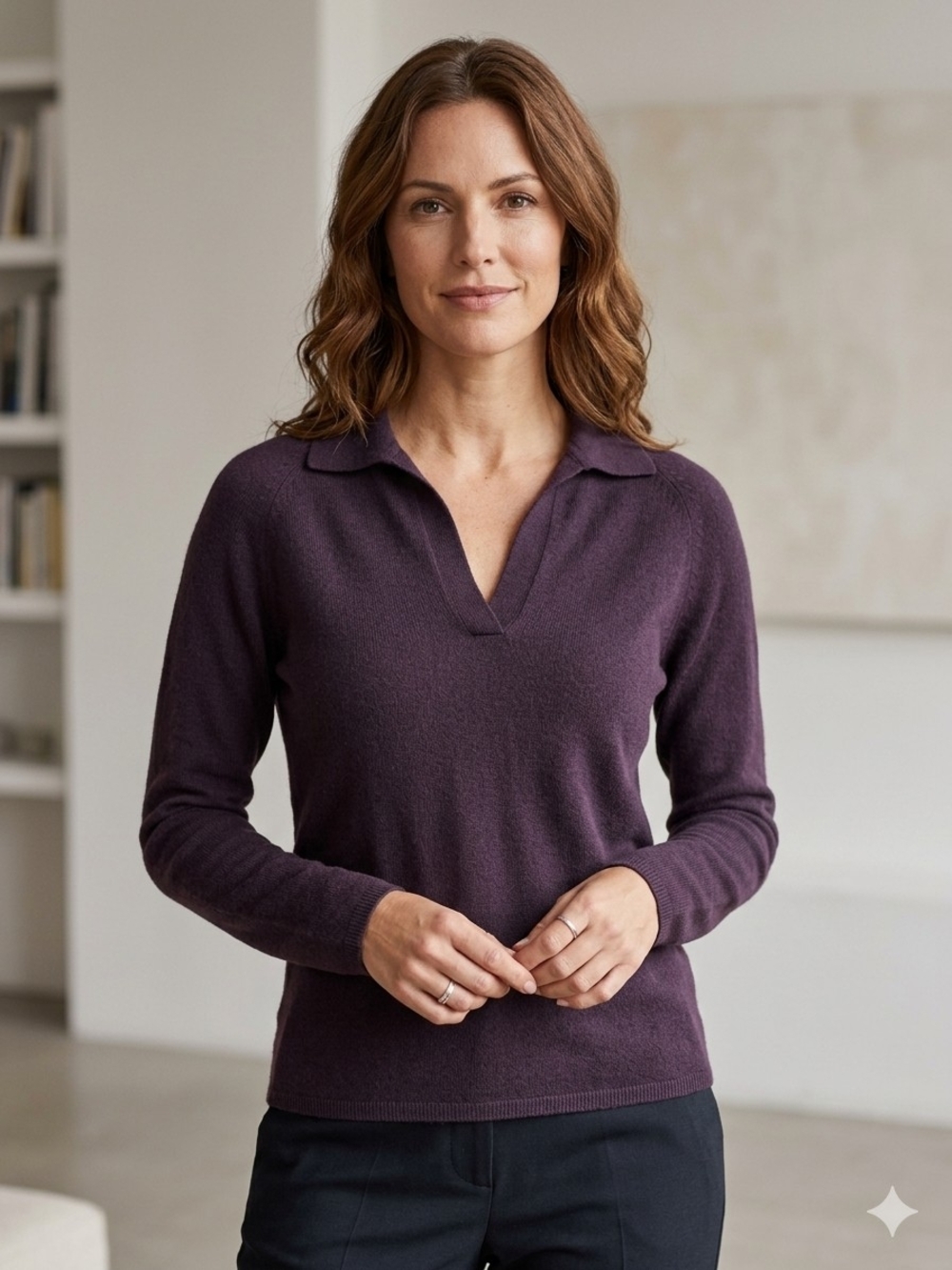 Loro Piana Cashmere Polo Sweater